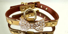 Load image into Gallery viewer, Bling Bow Dog Collars $19
