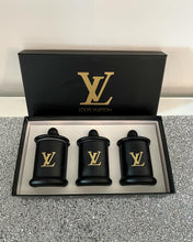 Load image into Gallery viewer, Boxed Set of LV Inspired Candles
