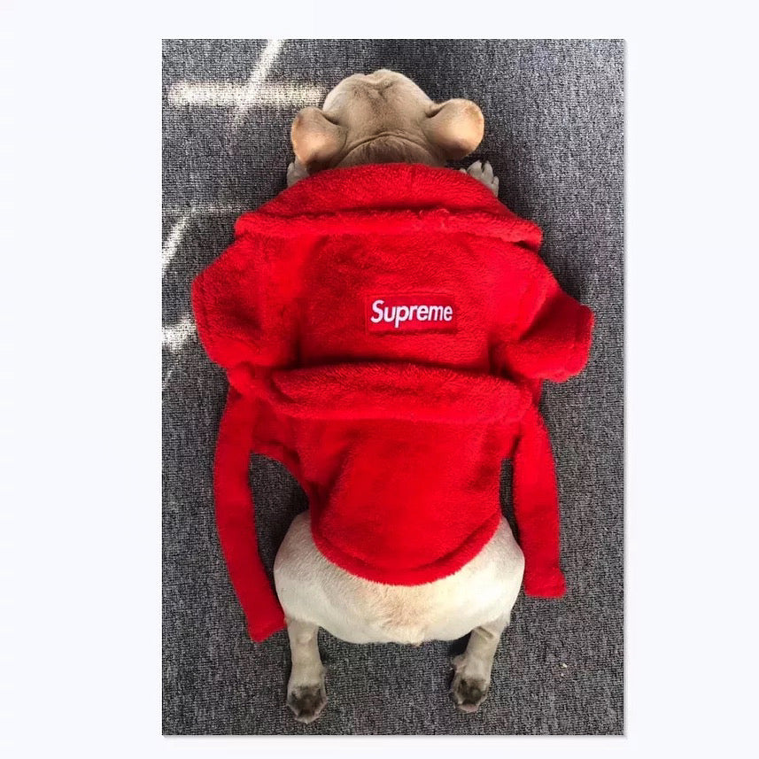 Plush Supreme Doggie Bathrobe