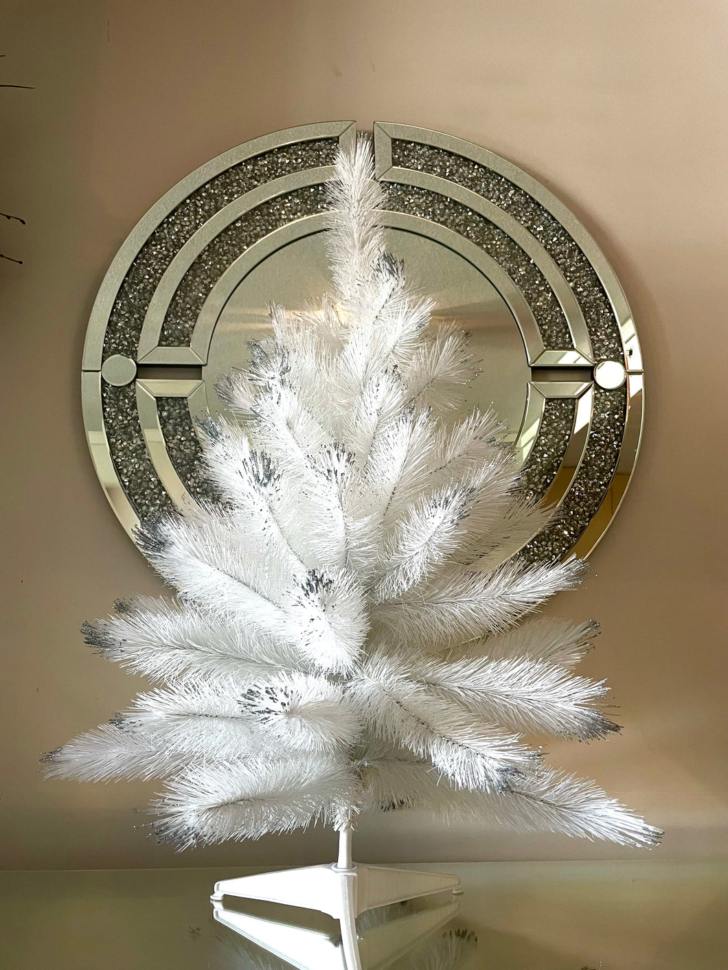 Crystal Tipped Christmas Tree