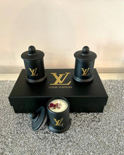 Load image into Gallery viewer, Boxed Set of LV Inspired Candles
