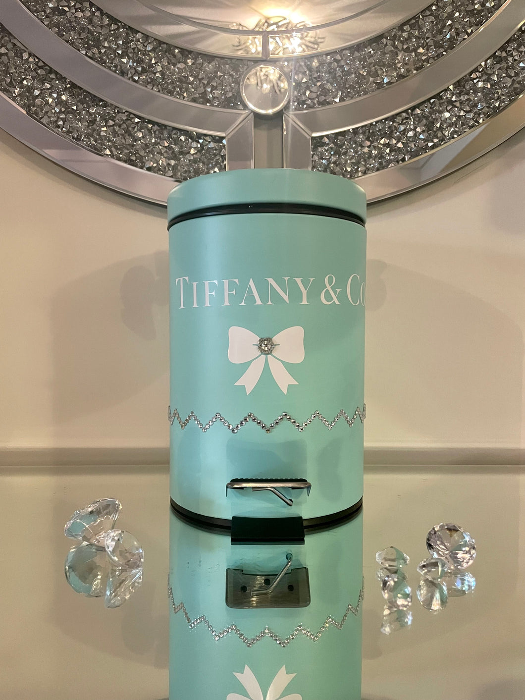 Sale - Mini Tiffany Pedal Bin