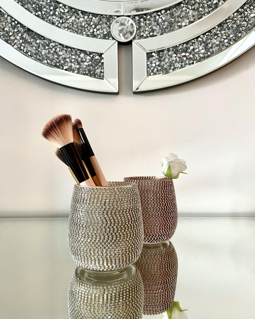 Glam Glitter Brush Holders $19